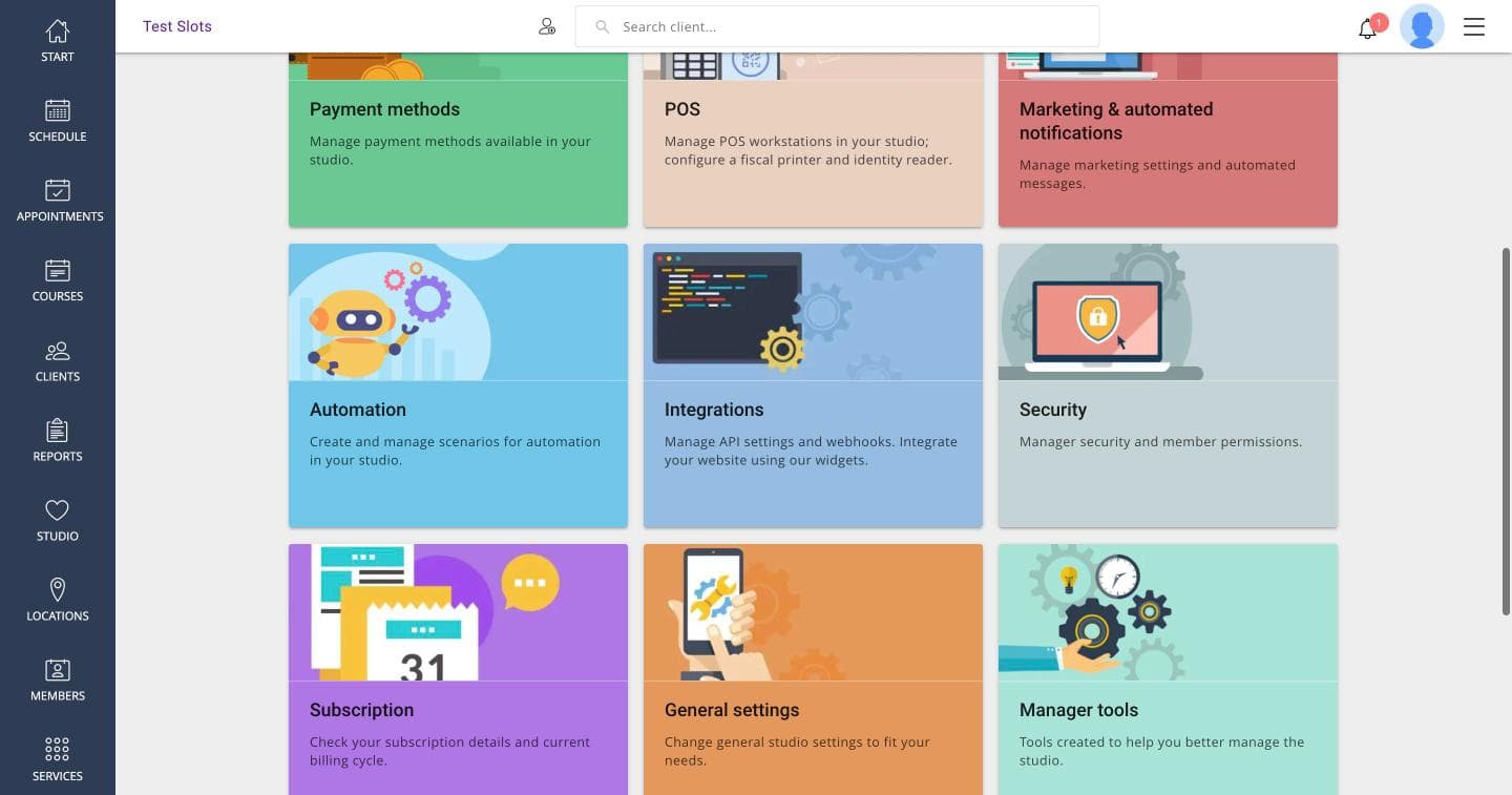 Otwórz Integrations